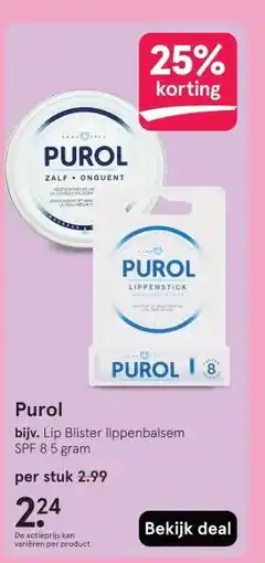 Etos Purol aanbieding