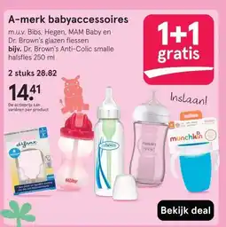 Etos A-merk babyaccessoires aanbieding