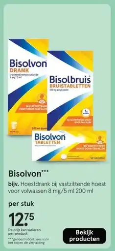 Etos Bisolvon aanbieding
