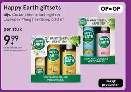 Etos Happy Earth giftsets aanbieding