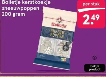 Etos Bolletje kerstkoekje sneeuwpoppen aanbieding