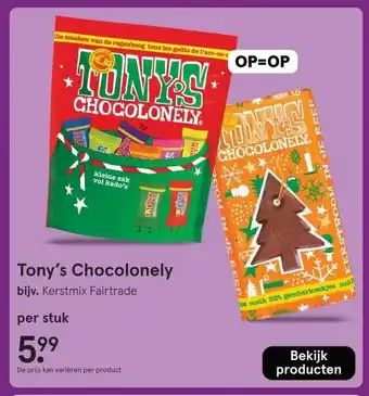 Etos Tony's Chocolonely aanbieding