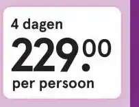 Etos Stedentrip Parijs met de trein aanbieding