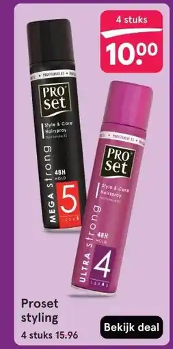 Etos Proset styling aanbieding