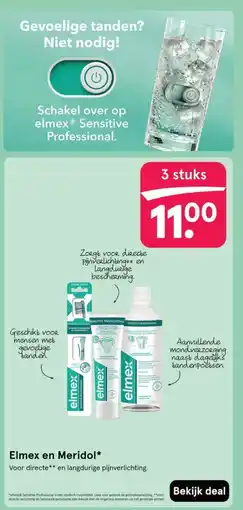 Etos Elmex en Meridol aanbieding