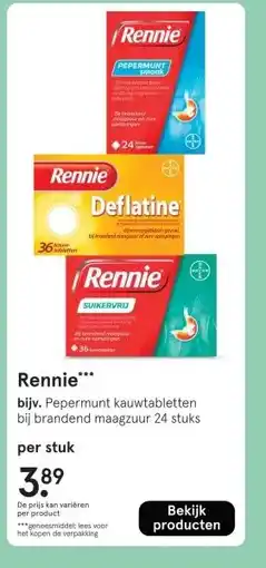 Etos Rennie aanbieding