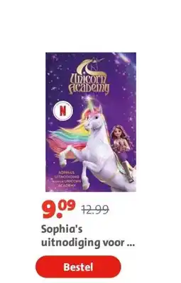 Bruna Sophia's uitnodiging voor de Unicorn Academy aanbieding