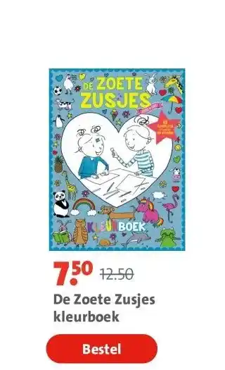 Bruna De Zoete Zusjes kleurboek aanbieding
