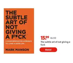 Bruna The subtle art of not giving a fuck aanbieding