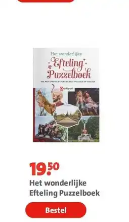 Bruna Het wonderlijke Efteling Puzzelboek aanbieding
