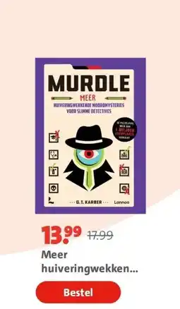 Bruna Meer huiveringwekkende moordmysteries voor slimme detectives aanbieding