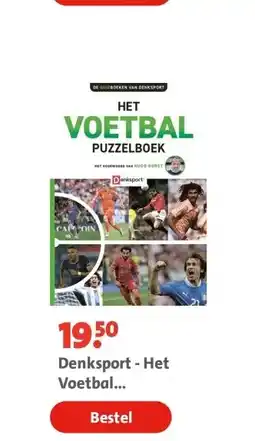 Bruna Denksport - Het Voetbal Puzzelboek aanbieding