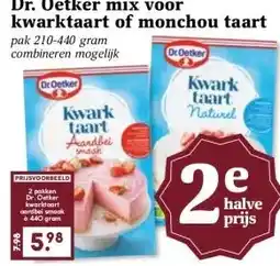 Boon`s Markt Dr. Oetker mix voor kwarktaart of monchou taart aanbieding