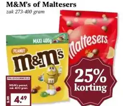 Boon`s Markt M&M's of Maltesers aanbieding