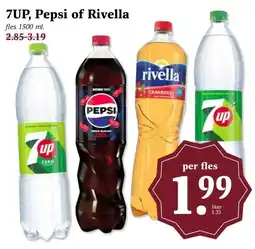 Boon`s Markt 7UP, Pepsi of Rivella aanbieding