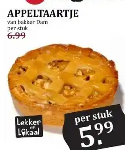Boon`s Markt APPELTAARTJE aanbieding