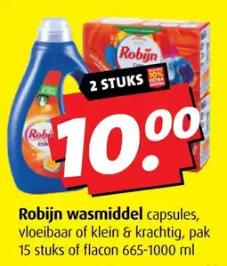 Boni Robijn wasmiddel aanbieding