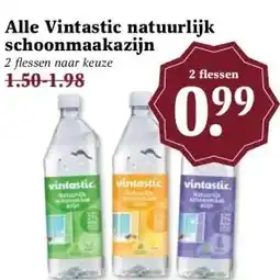 Boon`s Markt Alle Vintastic natuurlijk schoonmaakazijn aanbieding