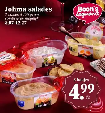 Boon`s Markt Johma salades aanbieding