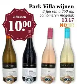 Boon`s Markt Park Villa wijnen aanbieding