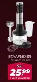 Boon`s Markt STAAFMIXER aanbieding