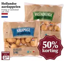 Boon`s Markt Hollandse aardappelen aanbieding