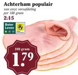 Boon`s Markt Achterham populair aanbieding