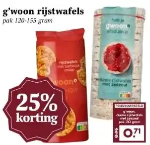 G'woon rijstwafels
