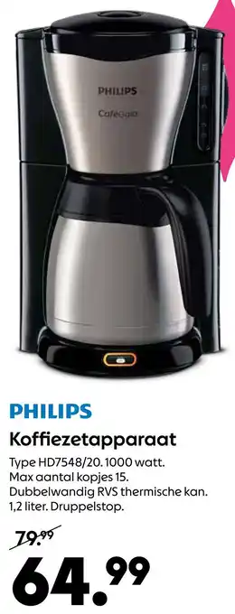 AllesZ PHILIPS Koffiezetapparaat aanbieding