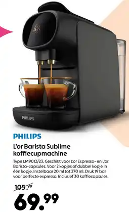 AllesZ PHILIPS L'or Barista Sublime koffiecupmachine aanbieding