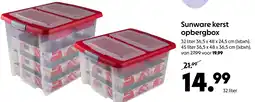 AllesZ Sunware kerst opbergbox aanbieding