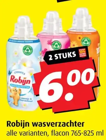Boni Robijn wasverzachter aanbieding