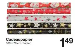 Zeeman Cadeaupapier aanbieding