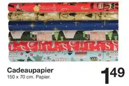 Zeeman Cadeaupapier aanbieding