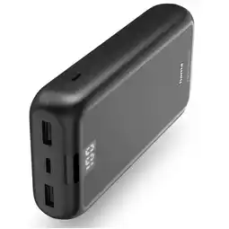 Expert Hama Performance 20 Power Pack 20.000 mAh Antraciet aanbieding