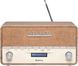 Coolblue Denver DAB-36 Lichtbruin aanbieding