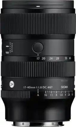 Coolblue Sigma 17-40mm f/1.8 DC Art Canon RF-mount aanbieding