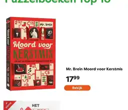 The Read Shop Mr. Brein Moord voor Kerstmis aanbieding