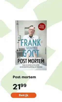 The Read Shop Post mortem aanbieding