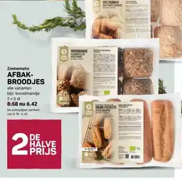 Ekoplaza Zonnemaire AFBAK- BROODJES aanbieding