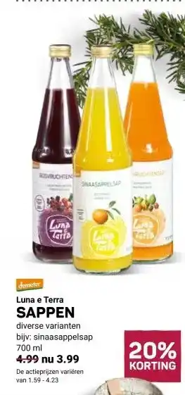 Ekoplaza SAPPEN aanbieding