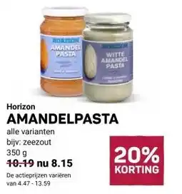 Ekoplaza AMANDELPASTA aanbieding