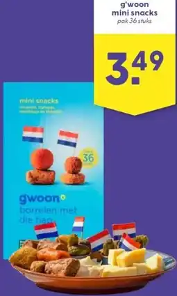 Boon`s Markt g'woon mini snacks aanbieding