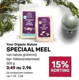 Ekoplaza Your Organic Nature SPECIAAL MEEL aanbieding