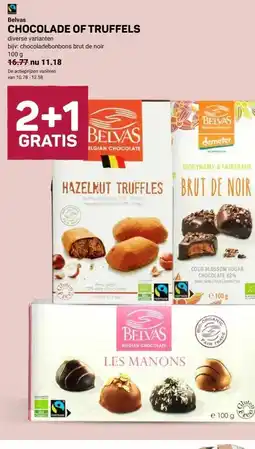 Ekoplaza CHOCOLADE OF TRUFFELS aanbieding