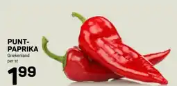 Ekoplaza PUNT- PAPRIKA aanbieding