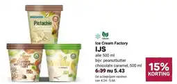Ekoplaza Ice Cream Factory IJS aanbieding