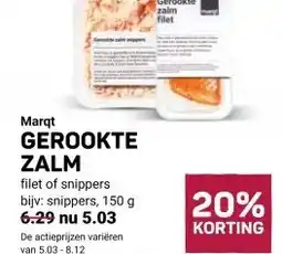 Ekoplaza GEROOKTE ZALM aanbieding