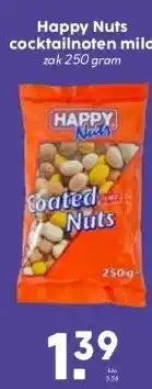 Boon`s Markt Happy Nuts cocktailnoten mild aanbieding