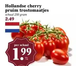 Boon`s Markt Hollandse cherry pruim trostomaatjes aanbieding